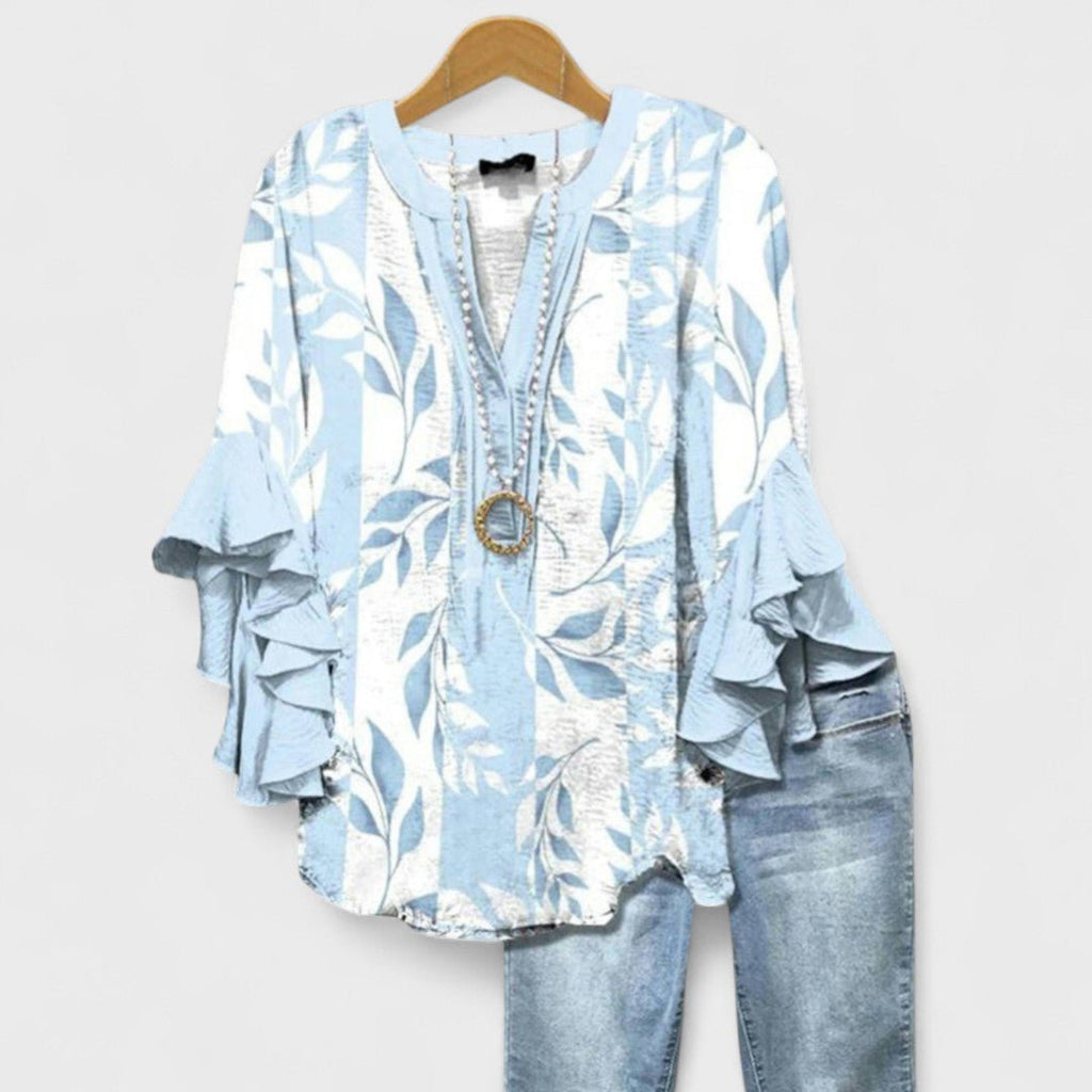 Kay | Lightweight Day Blouse With Airy Comfort And Feminine Details - Nalani - Fashion Clothing and Decor