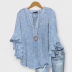 Kay | Lightweight Day Blouse With Airy Comfort And Feminine Details - Nalani - Fashion Clothing and Decor