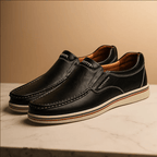Kelvin Leather Loafers With Cushioned Insole For All Day Comfort - Nalani - Fashion Clothing and Decor