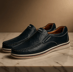 Kelvin Leather Loafers With Cushioned Insole For All Day Comfort - Nalani - Fashion Clothing and Decor