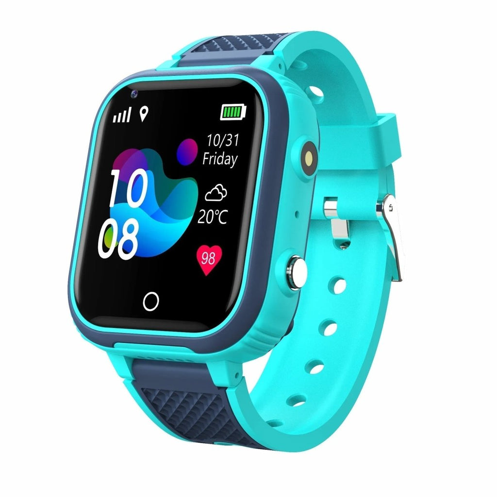 KidGuardian | 4G Smartwatch for Children with Real-Time GPS Tracking - Waterproof Kids Phone Watch with Video Calling, SOS Button & Camera - Nalani - Fashion Clothing and Decor