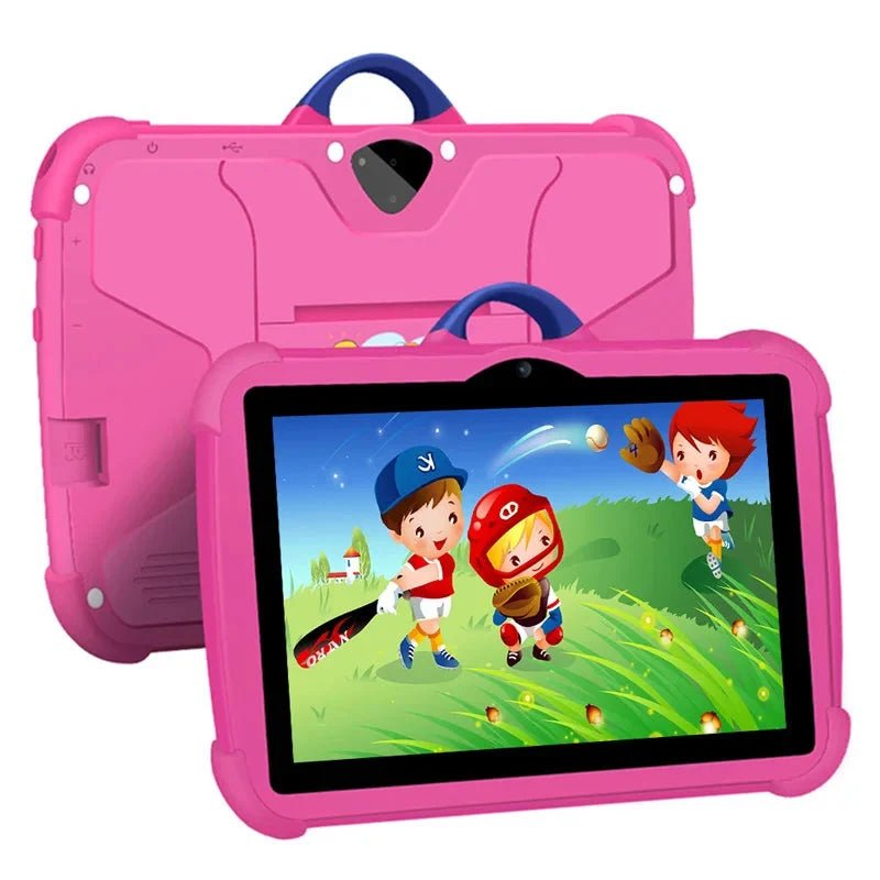 Kids 7 Inch Android Tablet 64GB - Quad Core Learning Tablet with Shockproof Case - Nalani - Fashion Clothing and Decor