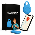 Kids GPS Tracker Waterproof with SOS Button – Small GPS Tracking Device for Children, Lightweight, with Carry Pouch & App, 5 Colors - Nalani - Fashion Clothing and Decor