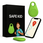 Kids GPS Tracker Waterproof with SOS Button – Small GPS Tracking Device for Children, Lightweight, with Carry Pouch & App, 5 Colors - Nalani - Fashion Clothing and Decor