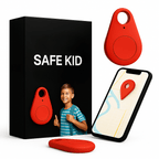 Kids GPS Tracker Waterproof with SOS Button – Small GPS Tracking Device for Children, Lightweight, with Carry Pouch & App, 5 Colors - Nalani - Fashion Clothing and Decor