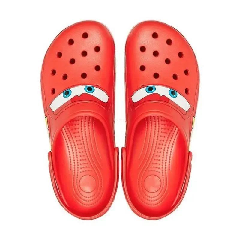 Kids Red Race Car Clogs Lightweight For Everyday Wear - Nalani - Fashion Clothing and Decor