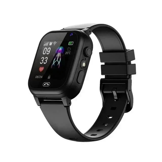 KidSafe | 4G GPS Smartwatch for Kids with Real-Time Tracking - Waterproof Children's Smart Watch with SOS Emergency Button, Two-Way Calling & Camera - Nalani - Fashion Clothing and Decor