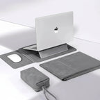 Laptop Sleeve Case with Ergonomic Foldable Stand for MacBook Air Pro 13 13.6 M4, HP, Dell, Huawei - Waterproof Slim Notebook Cover 13 14 15 15.6 16 Inch - Nalani - Fashion Clothing and Decor