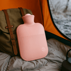 Large Hot Water Bottle 68 oz with Soft Fleece Cover – Leak-Resistant, Warmth for Feet, Hands & Back, 4 Colors - Nalani - Fashion Clothing and Decor