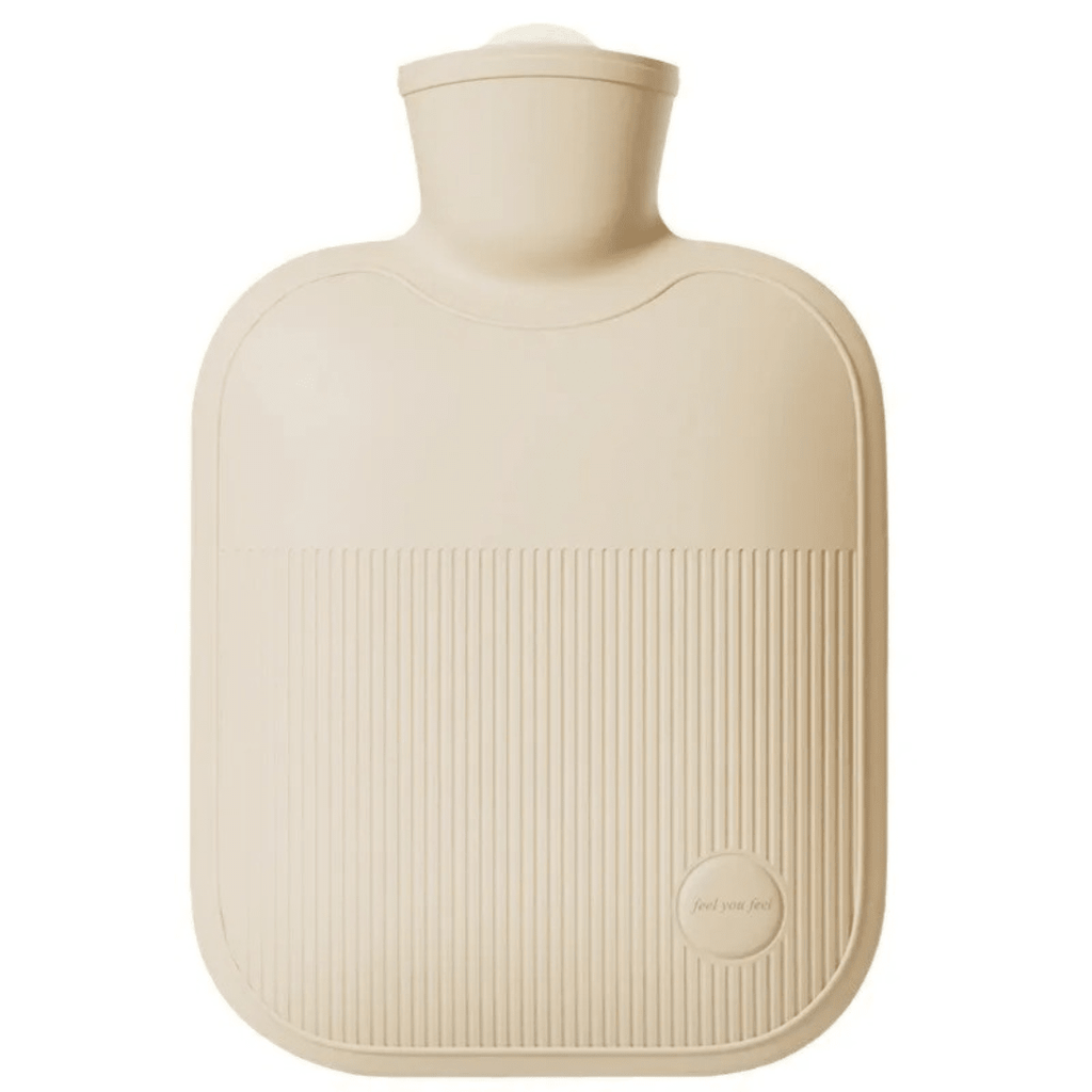 Large Hot Water Bottle 68 oz with Soft Fleece Cover – Leak-Resistant, Warmth for Feet, Hands & Back, 4 Colors - Nalani - Fashion Clothing and Decor