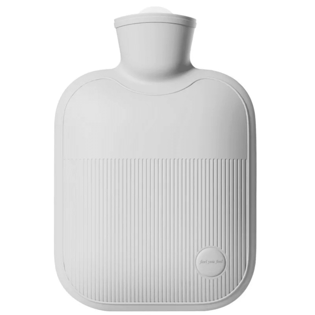 Large Hot Water Bottle 68 oz with Soft Fleece Cover – Leak-Resistant, Warmth for Feet, Hands & Back, 4 Colors - Nalani - Fashion Clothing and Decor
