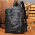 Leather Laptop Backpack 15.6 Inch For Business Travel - Nalani - UK Fashion Clothing and Decor
