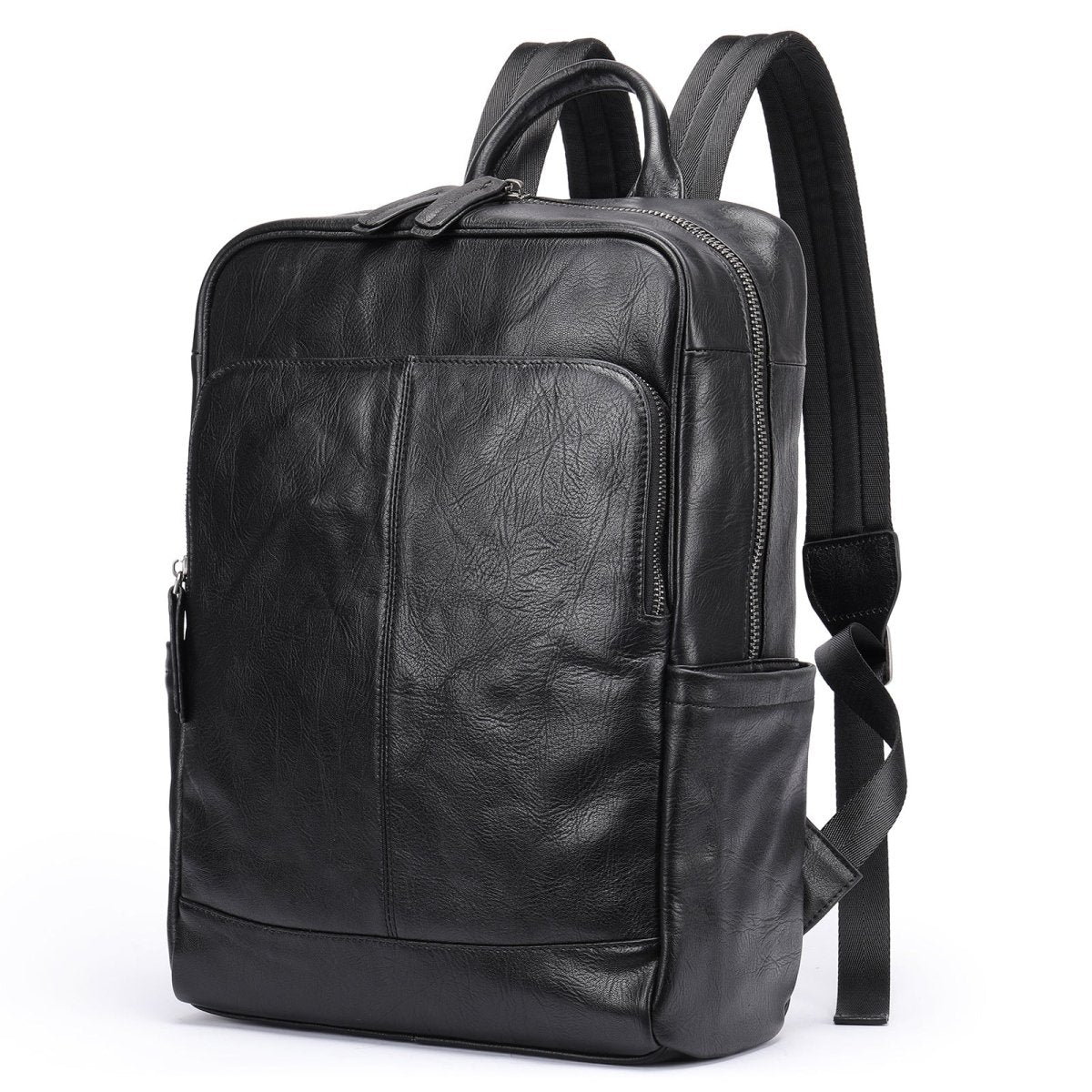 Leather Laptop Backpack 15.6 Inch For Business Travel - Nalani - UK Fashion Clothing and Decor