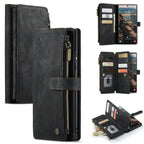 Leather Wallet Case With Zipper For Smartphones Card Slots - Nalani - UK Fashion Clothing and Decor