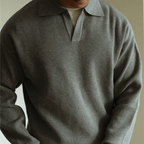 Levan Knit Polo Lightweight Knit Polo For Casual Office Wear - Nalani - Fashion Clothing and Decor