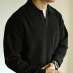 Levan Knit Polo Lightweight Knit Polo For Casual Office Wear - Nalani - Fashion Clothing and Decor