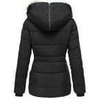 Liana | Women’s Down Puffer Winter Jacket with Faux Fur Hood – Warm, Waterproof & Insulated Winter Coat - Nalani - UK Fashion Clothing and Decor