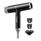 Lightweight Hair Dryer 1100W – Compact Ionic Blow Dryer with 3 Speed Settings, Under 1 lb, Black, Red or Gradient - Nalani - Fashion Clothing and Decor