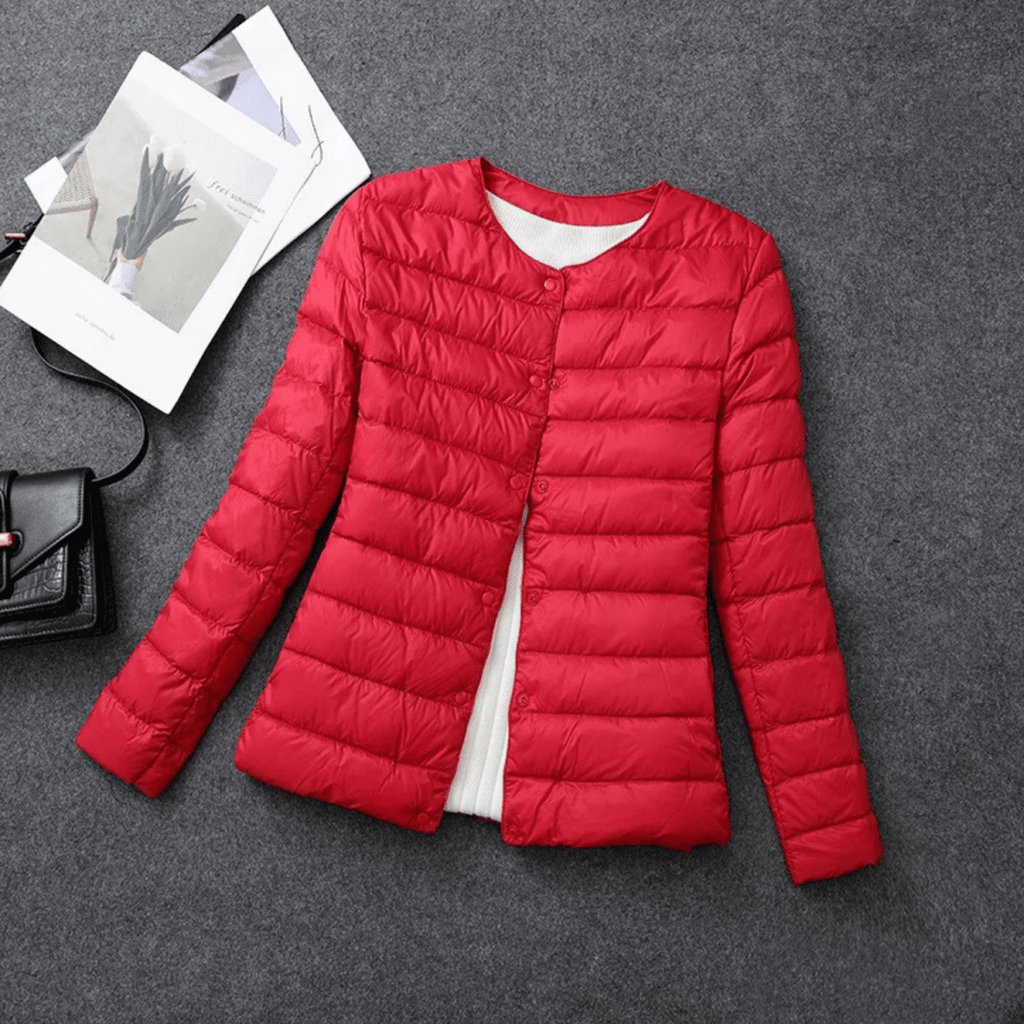 Lightweight Padded Down Jacket For Warm Breathable Comfort - Nalani - UK Fashion Clothing and Decor