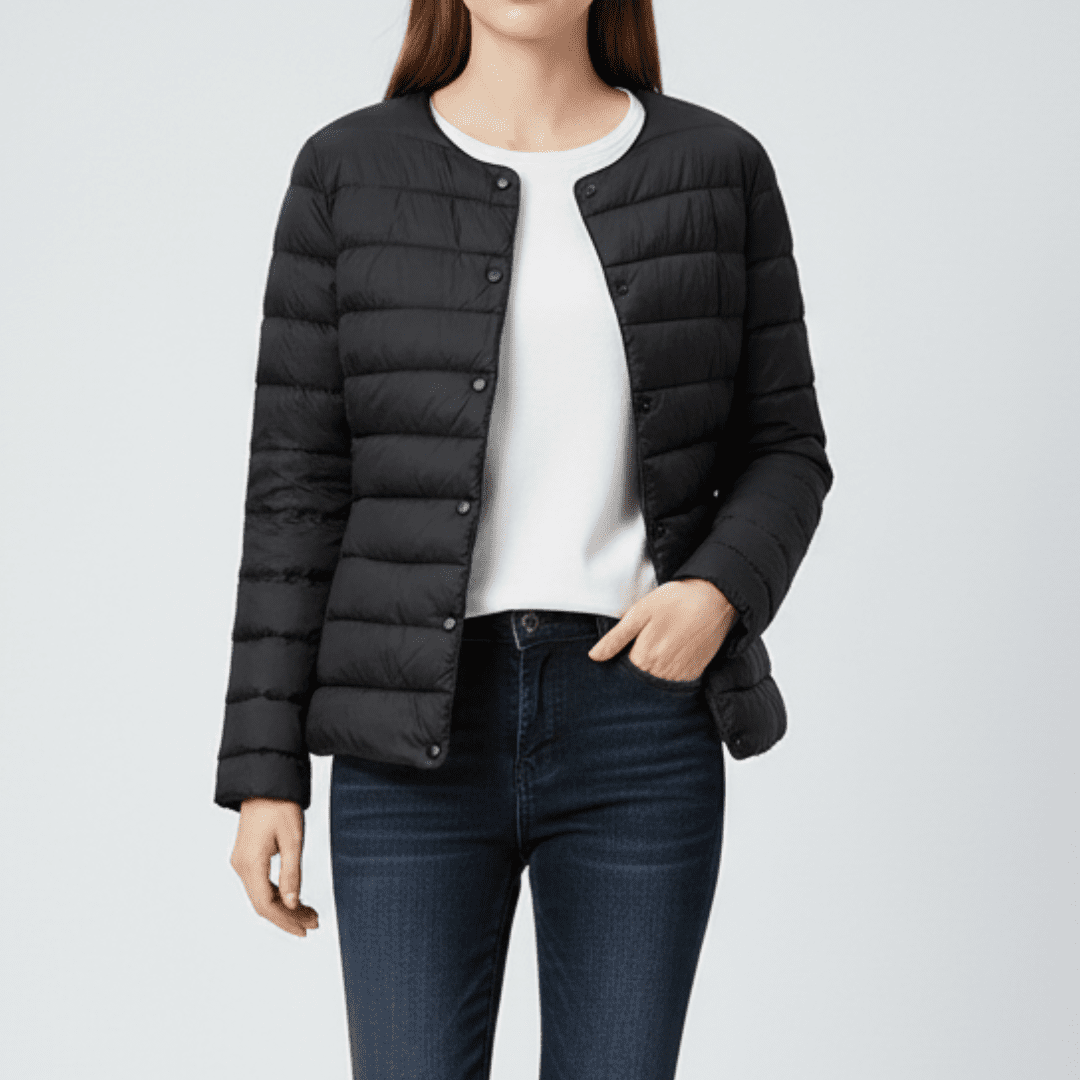 Lightweight Padded Down Jacket For Warm Breathable Comfort - Nalani - UK Fashion Clothing and Decor
