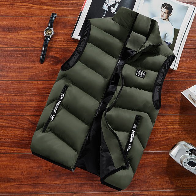 Lightweight Padded Men's Bodywarmer for Spring Outfits With Pockets - Nalani - UK Fashion Clothing and Decor