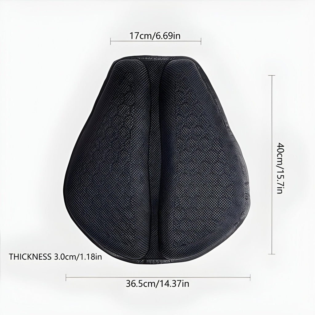 Long Distance Travel Motorcycle Gel Seat Cushion Breathable Petal Design - Nalani - Fashion Clothing and Decor