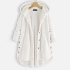 Loose Fit Hooded Sweater For Women Long Sleeves Casual - Nalani - UK Fashion Clothing and Decor