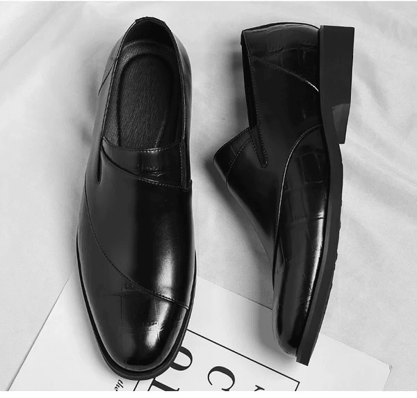 Lucenti Leather Loafers With Cushioned Insole And Lightweight Sole - Nalani - Fashion Clothing and Decor