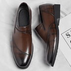 Lucenti Leather Loafers With Cushioned Insole And Lightweight Sole - Nalani - Fashion Clothing and Decor