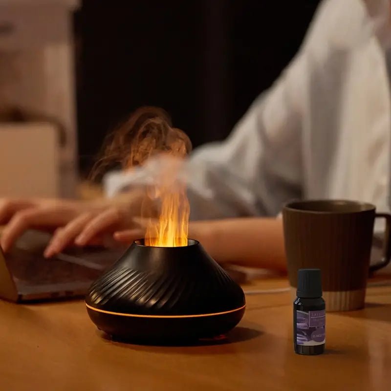LumoMist | Luxe Essential Oil Aroma Diffuser & Ultrasonic Cool Mist Humidifier - Quiet Aromatherapy Vaporizer with LED Mood Lighting & Auto Shut-Off - Nalani - Fashion Clothing and Decor