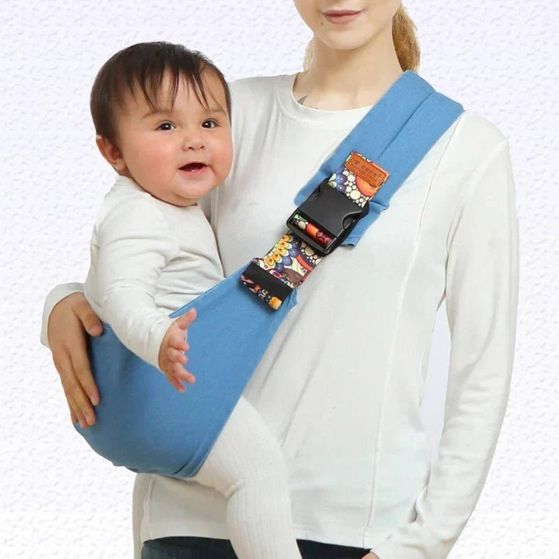 Luna | Adjustable Baby Sling Carrier Wrap - Ergonomic Breathable Cotton Newborn to Toddler Hands-Free Breastfeeding Nursing Sling for Mom & Dad - Nalani - Fashion Clothing and Decor