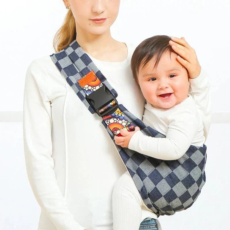 Luna | Adjustable Baby Sling Carrier Wrap - Ergonomic Breathable Cotton Newborn to Toddler Hands-Free Breastfeeding Nursing Sling for Mom & Dad - Nalani - Fashion Clothing and Decor