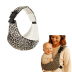 Luna | Adjustable Baby Sling Carrier Wrap - Ergonomic Breathable Cotton Newborn to Toddler Hands-Free Breastfeeding Nursing Sling for Mom & Dad - Nalani - Fashion Clothing and Decor