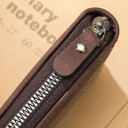 Luxury Leather Wallet With Card And Cash Compartments - Nalani - UK Fashion Clothing and Decor
