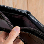 Luxury Leather Wallet With Card And Cash Compartments - Nalani - UK Fashion Clothing and Decor
