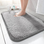 Luxury Non Slip Bath Mat Microfiber Rug For Comfort And Safety - Nalani - UK Fashion Clothing and Decor