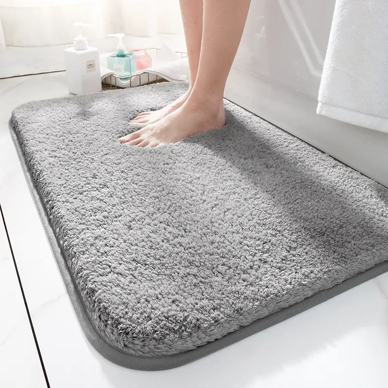 Luxury Non Slip Bath Mat Microfiber Rug For Comfort And Safety - Nalani - UK Fashion Clothing and Decor