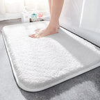 Luxury Non Slip Bath Mat Microfiber Rug For Comfort And Safety - Nalani - UK Fashion Clothing and Decor