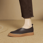 Maeva Leather Loafers With Clean Lines And Soft Platform Sole - Nalani - Fashion Clothing and Decor