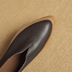 Maeva Leather Loafers With Clean Lines And Soft Platform Sole - Nalani - Fashion Clothing and Decor