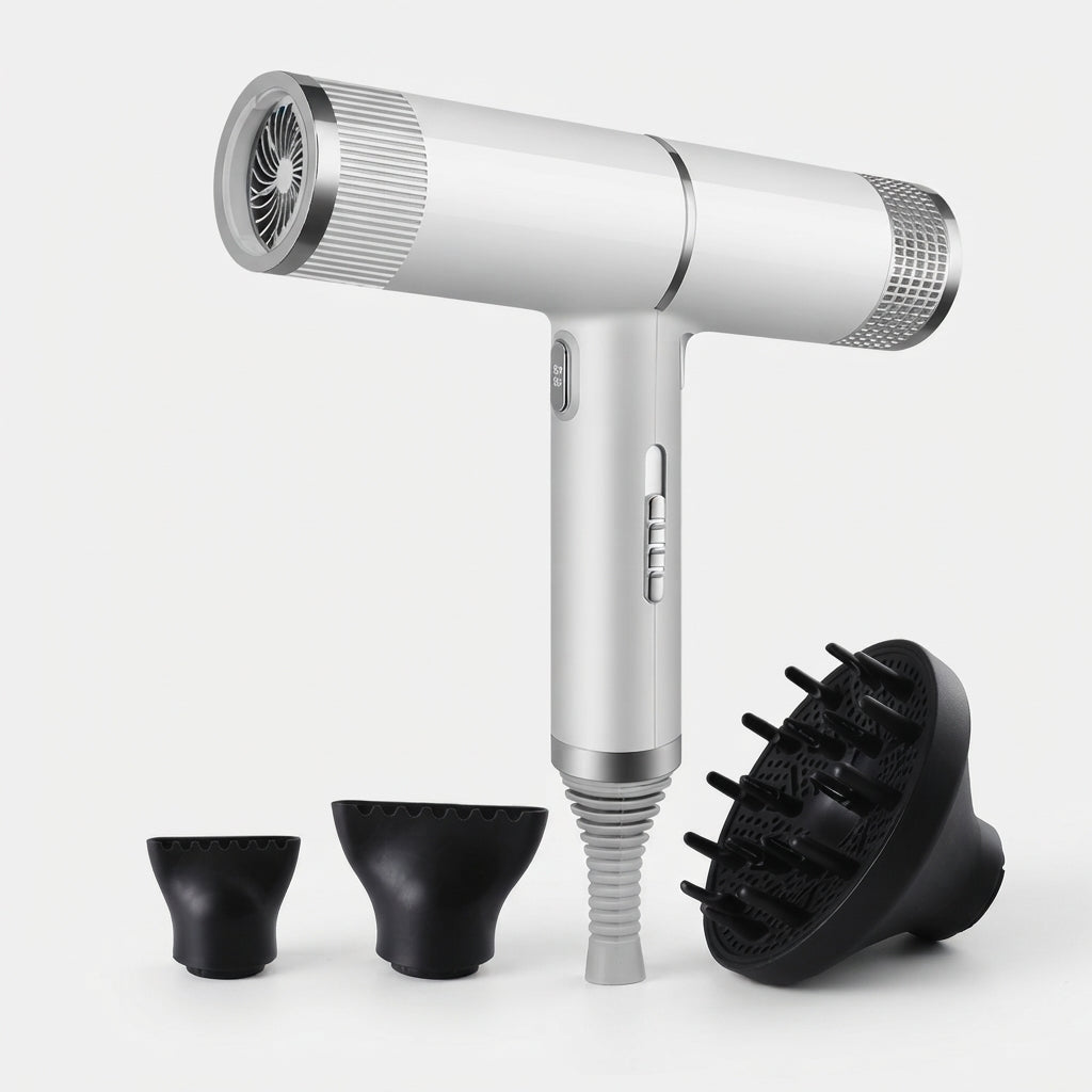 Magnetic Hair Dryer – Lightweight Ionic Blow Dryer with Brushless Motor & Magnetic Attachments, 7 Colors – SwiftDry - Nalani - Fashion Clothing and Decor