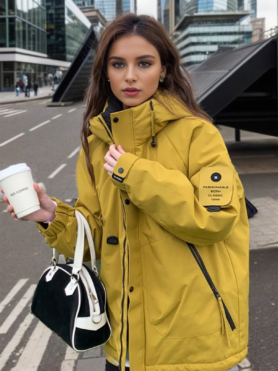 Malvioni | Casual Outdoor Down Jacket With Stand Collar For Men Women - Nalani - UK Fashion Clothing and Decor