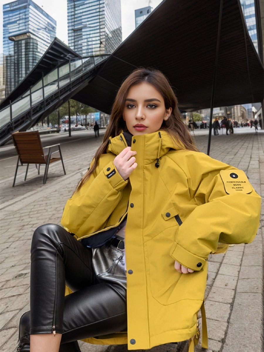 Malvioni | Casual Outdoor Down Jacket With Stand Collar For Men Women - Nalani - UK Fashion Clothing and Decor