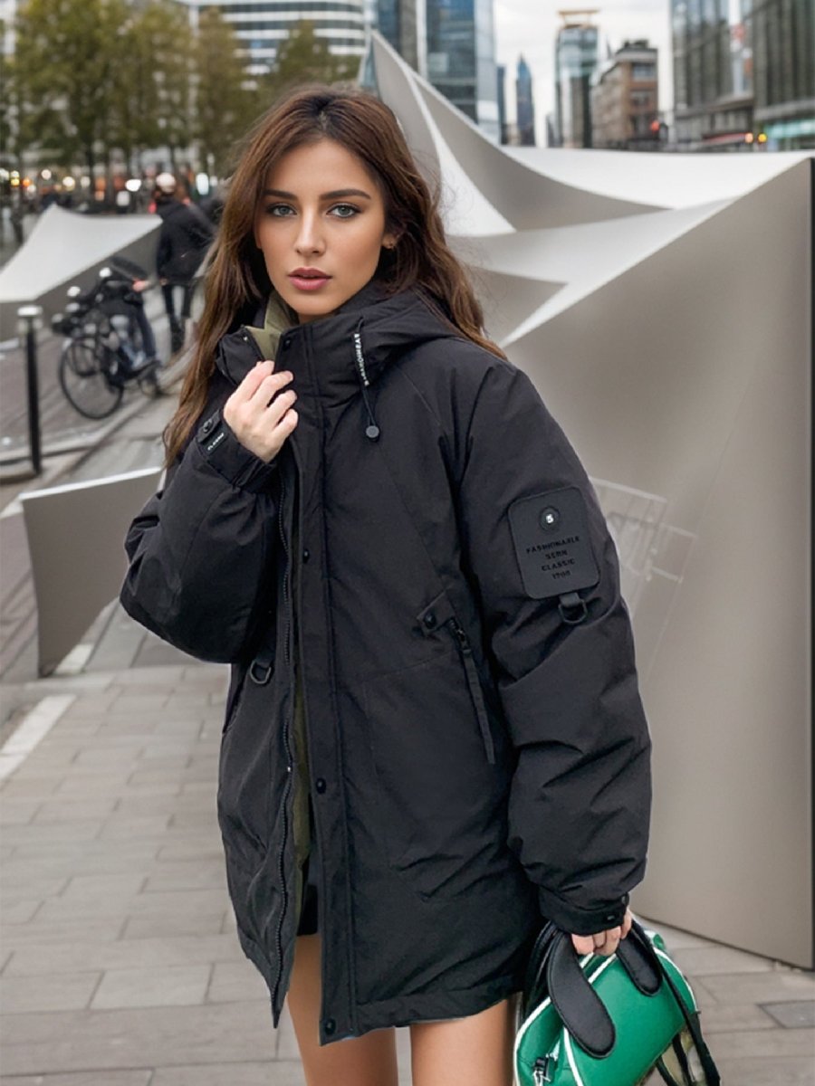 Malvioni | Casual Outdoor Down Jacket With Stand Collar For Men Women - Nalani - UK Fashion Clothing and Decor