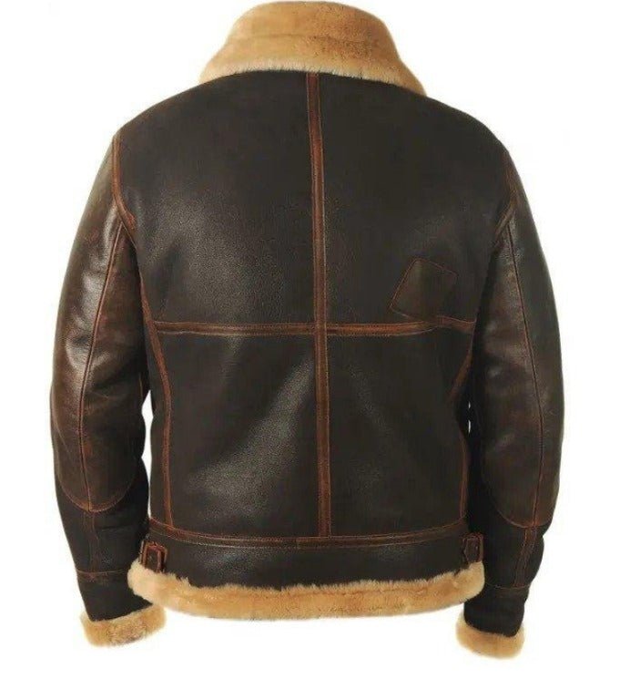 Marbo | Casual Faux Fur Jacket For Men With Soft Warm Lining - Nalani - UK Fashion Clothing and Decor