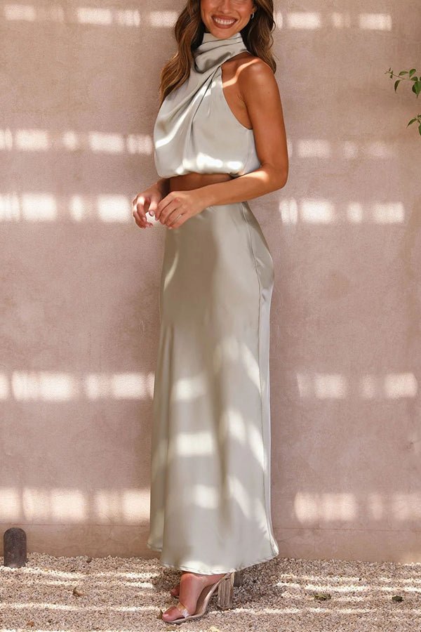 Mareva Maxi Skirt Set | Modern Elegant Women’s Suit - Nalani - Fashion Clothing and Decor
