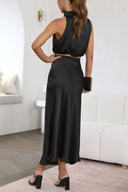Mareva Maxi Skirt Set | Modern Elegant Women’s Suit - Nalani - Fashion Clothing and Decor