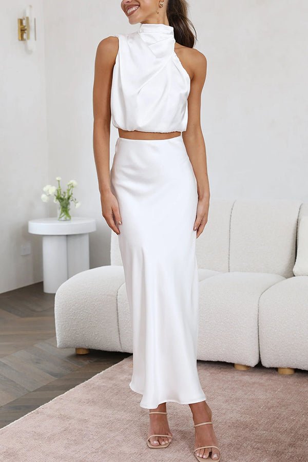 Mareva Maxi Skirt Set | Modern Elegant Women’s Suit - Nalani - Fashion Clothing and Decor