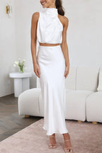 Mareva Maxi Skirt Set | Modern Elegant Women’s Suit - Nalani - Fashion Clothing and Decor