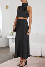 Mareva Maxi Skirt Set | Modern Elegant Women’s Suit - Nalani - Fashion Clothing and Decor